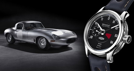 Kann diese Uhr mit einem Jaguar E-Type Lightweight mithalten?