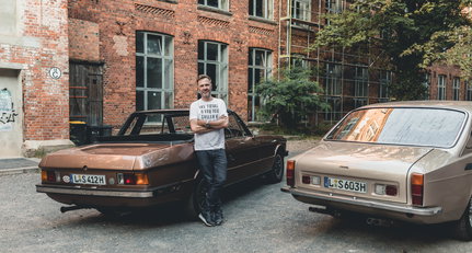 Galerist Jochen Hempel und die Kunst, einen Bristol zu fahren