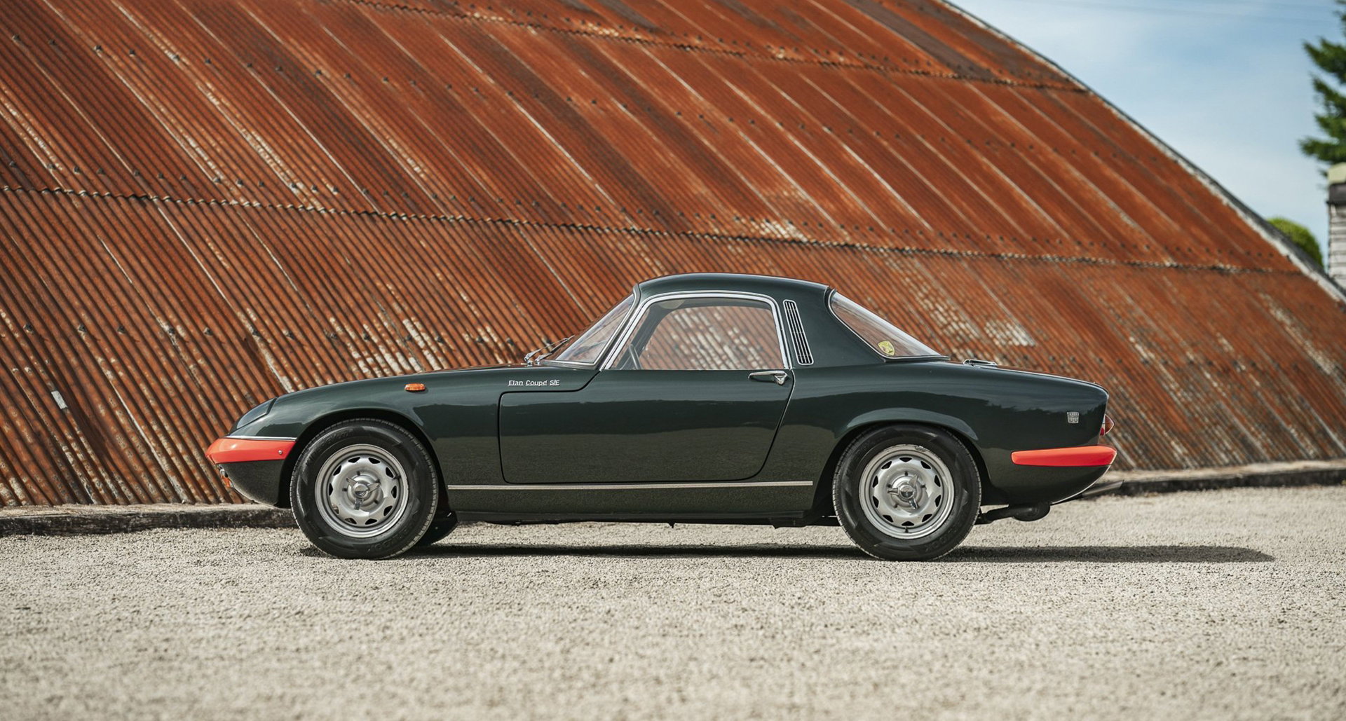 This rare BRM Lotus Elan is a Lustreen Green driving machine