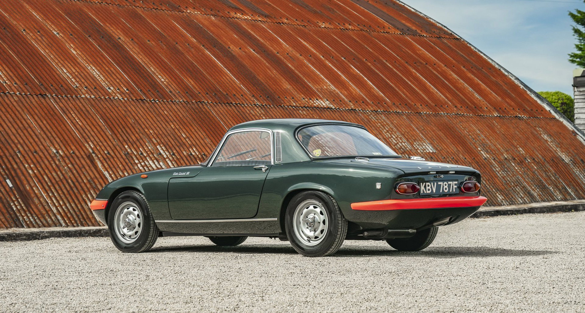 This rare BRM Lotus Elan is a Lustreen Green driving machine