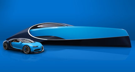 Bugatti sticht mit eigener Yacht in See