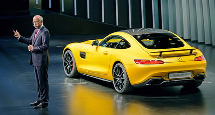 Sondermodell zum Marktstart: Mercedes-AMG GT Edition 1 auf dem Pariser Autosalon 2014
