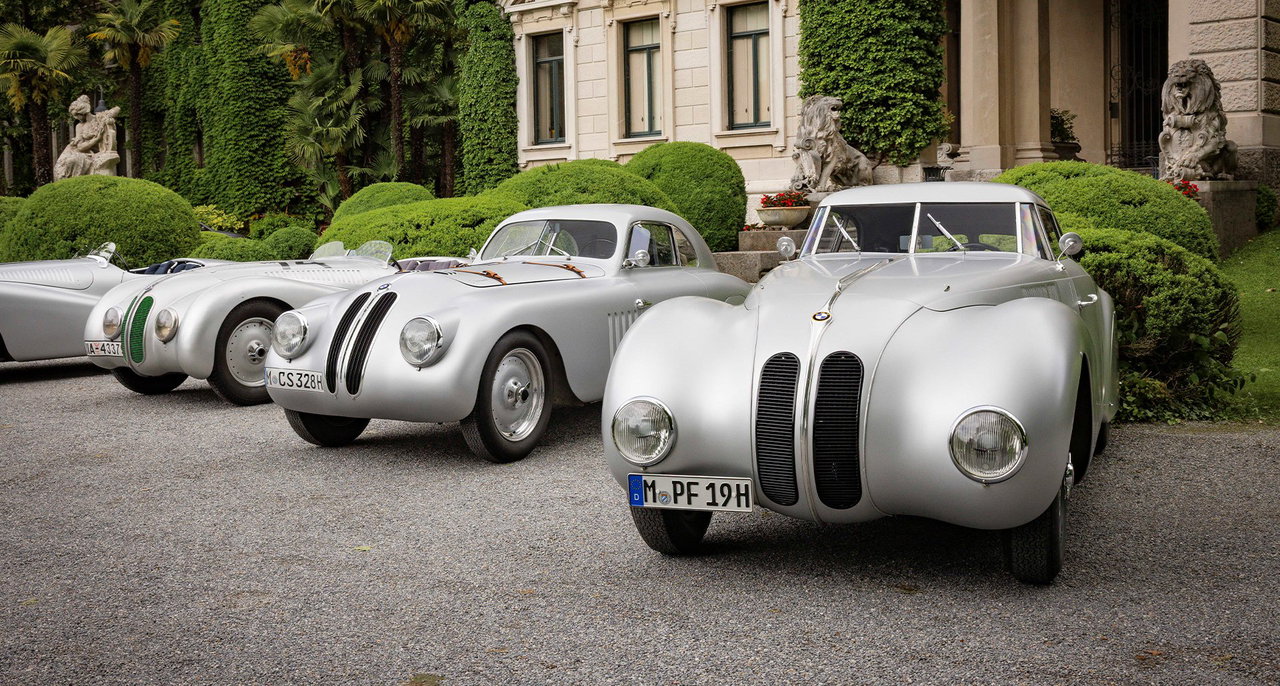 BMW brought together the 328s that made the 1940 Mille Miglia 