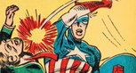 Jack Kirby illustrated Stan Lee’s story “Captain America Foils the Traitor’s Revenge” / TM & © 2018 Marvel Entertainment, LLC Jack Kirby illustrated Stan Lee’s story “Captain America Foils the Traitor’s Revenge” / TM & © 2018 Marvel Entertainment, LLC