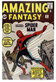 The cover of Amazing Fantasy No. 15 (August 1962) — featuring as iconic an image of Spider- Man as there may ever be — has been paid homage countless times in the several decades since its publication. / TM & © 2018 Marvel Entertainment, LLC The cover of Amazing Fantasy No. 15 (August 1962) — featuring as iconic an image of Spider- Man as there may ever be — has been paid homage countless times in the several decades since its publication. / TM & © 2018 Marvel Entertainment, LLC