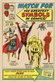 The Marvel Age of promotion had arrived! Stan’s house ad, featuring the lettering skills of Artie Simek, celebrates the growing line of super heroes. / TM & © 2018 Marvel Entertainment, LLC The Marvel Age of promotion had arrived! Stan’s house ad, featuring the lettering skills of Artie Simek, celebrates the growing line of super heroes. / TM & © 2018 Marvel Entertainment, LLC