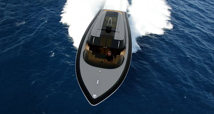 Ins Blaue mit dem neuen Wassertaxi von Cockwells