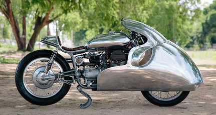 Have you ever seen a Moto Guzzi like this?