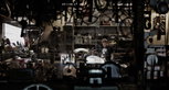 Inside the Wrenchmonkeesworkshop in Amager, east of Copenhagen. Photo by Tuala.