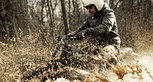 The Skukkdesign W650 Homemade Scrambler meets muddy water. Photo by Goetz Goeppert.