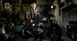 British actor and motorcycle enthusiast Charley Boorman. Photo by Sam Christmas.