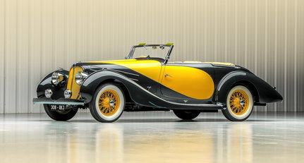Dieser Figoni Delahaye verkörpert perfekt den Stil und die Eleganz des Art déco Karosseriebaus