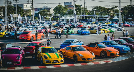 Das Treffen 7 in Bangkok war ein farbenfroher Traum für jeden Porsche Liebhaber