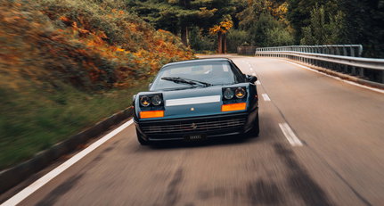The long way home along Lake Maggiore in a Ferrari 512 BB is true motoring heaven