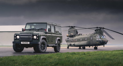 This Chinook-inspired Defender is ready for take-off at Bonham’s Goodwood Revival Sale