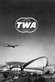 Umschlag für eine Speisekarte, TWA, circa 1962 © Illustrator ubk. / Sammlung Kornel Ringli