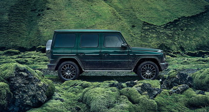 Die Mercedes-Benz G-Klasse bleibt ihrem Image felsenfest treu