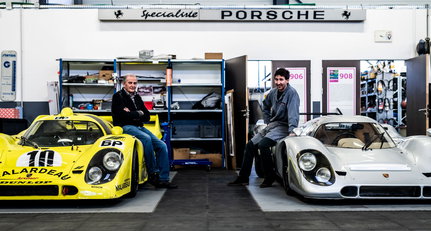 Preparing Porsche’s greatest racing cars at Crubilé Sport in France