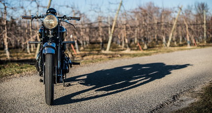 This Vincent was even faster than its shadow…