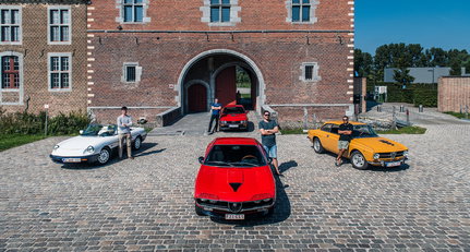 These four young Belgians are keeping the love of Alfa Romeo alive