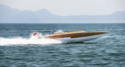 Breaking the waves with Gianni Agnelli’s custom speedboat G. Cinquanta