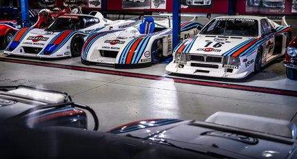 Im Allerheiligsten der Lancia Martini Racing Sammlung von Giorgio Schön