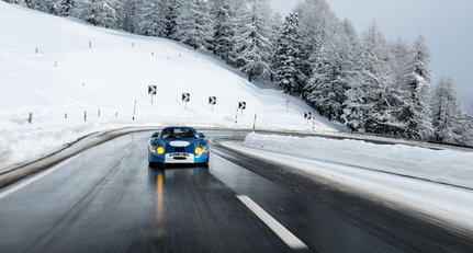 When did you last see an Alpine A220 Short Tail in the Alps?