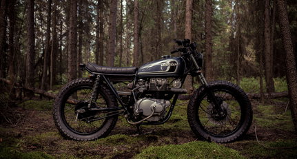 Die Honda CB360 by Federal Moto ist das perfekte Spielzeug für den Herbst