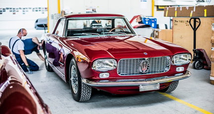 Watch this Maserati 5000GT get its last polish before the great show