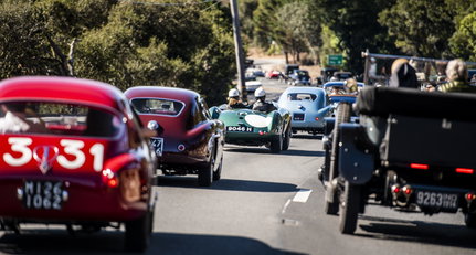 Bei der Pebble Beach Tour waren die großen Auto-Ikonen unterwegs