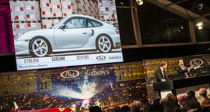 Porsche waren die Stars des Abends bei RM Sotheby’s in Paris