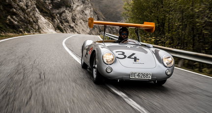Michael Mays Porsche 550 Spyder war ein geflügeltes Rennstreckenwunder