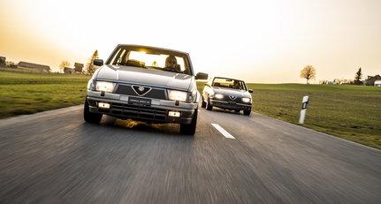 Schnell! Diese beiden Alfa Romeo 75 gewinnen rasant an Wert