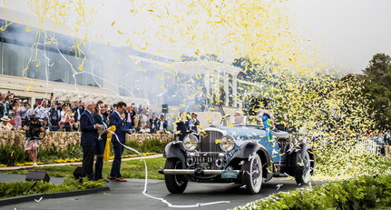 Duesenberg J Figoni Sports Torpedo gewinnt “Best of Show” beim Pebble Beach Concours d’Elegance