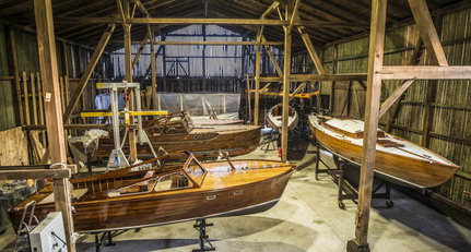 Yacht Classics Hamburg, where wooden boats are prepared for spring