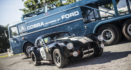 These nostalgic racing transporters outshone their precious cargo