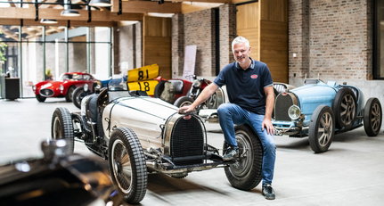 Bugatti-Träume sind in Marc Vogels Gubsø Garage in Dänemark ganz real