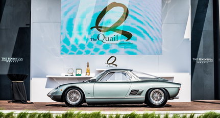 Rare ATS coupé makes prize-winning comeback at the Quail 2017