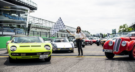 Warming up for Concorso d’Eleganza Villa d’Este during the Prelude Tour