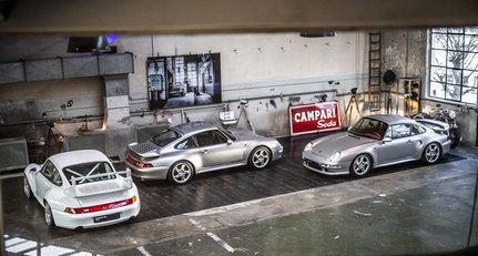 Behind the scenes at our perfect Porsche garage production