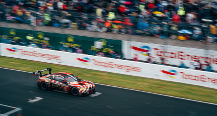 Wir fuhren mit bei der Achterbahnfahrt von BMW bei den 24 Stunden von Le Mans