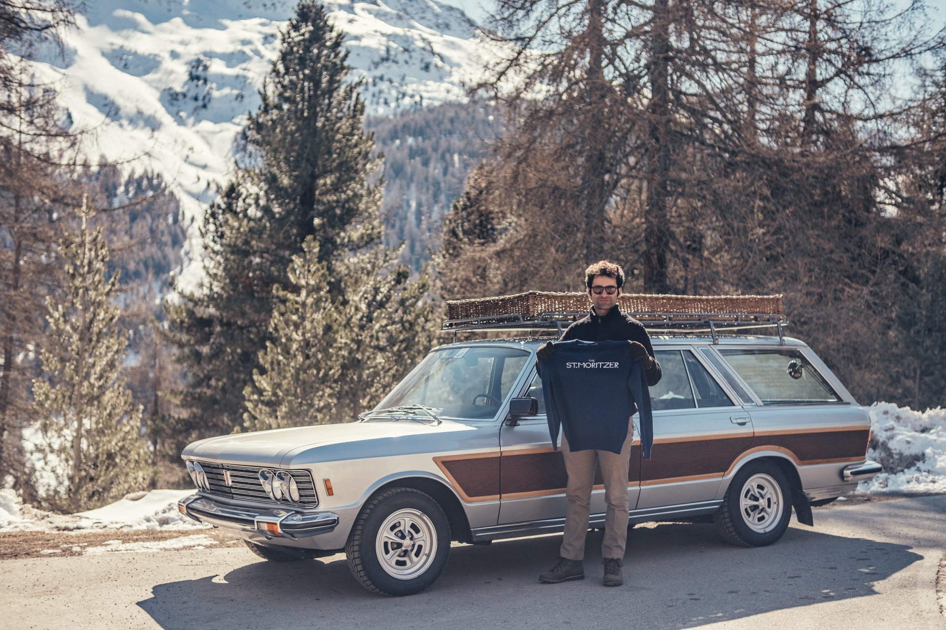 Evoking the Spirit of St. Moritz with Gianni Agnelli's Fiat 130