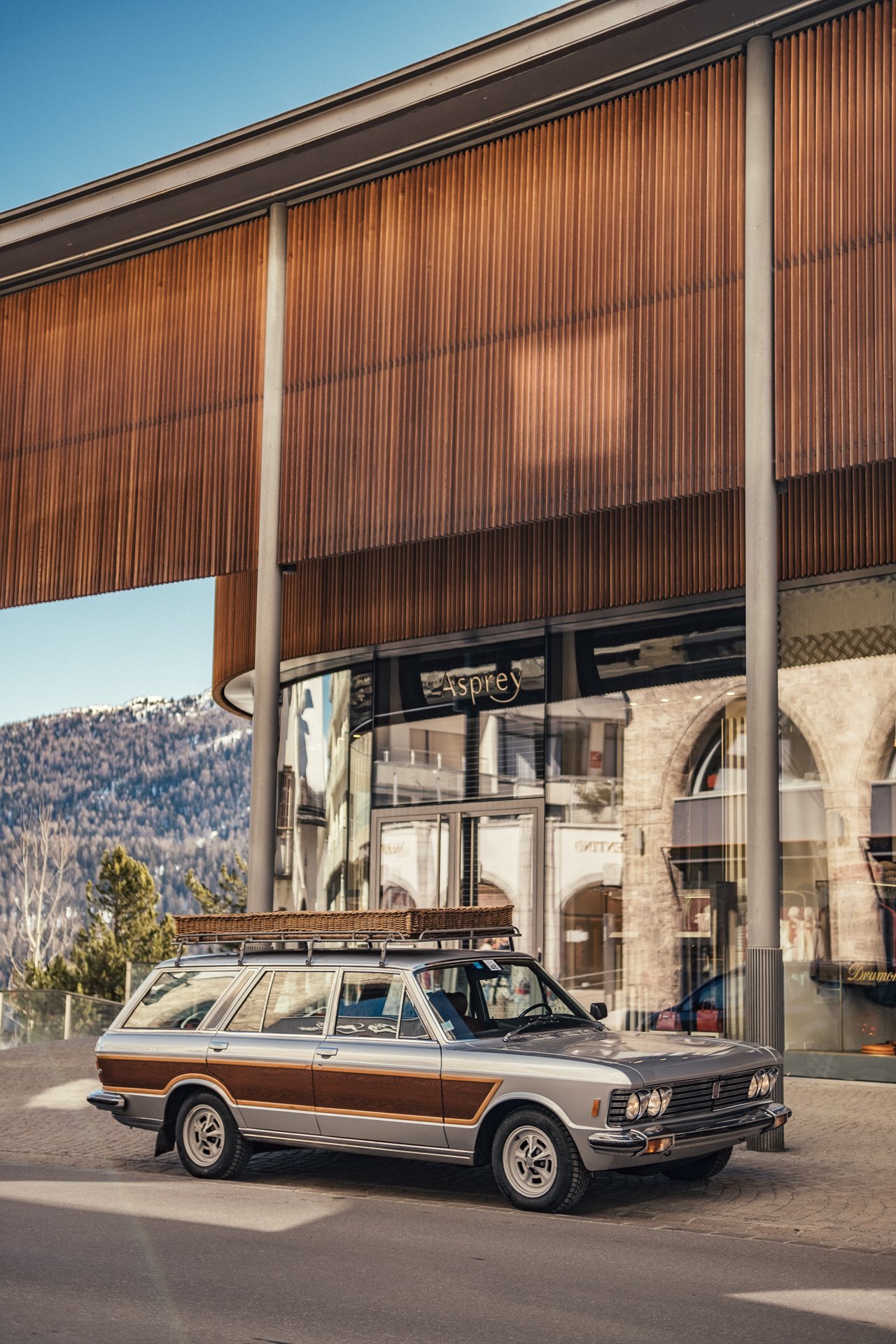 Evoking the Spirit of St. Moritz with Gianni Agnelli's Fiat 130