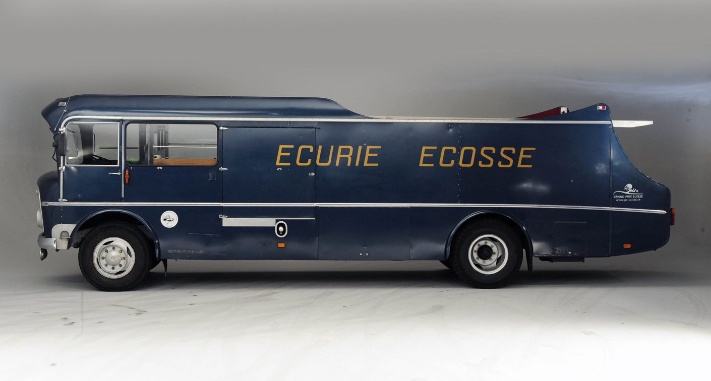 Ecurie Ecosse's famous Commer Transporter