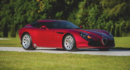 This Alfa Romeo TZ3 Stradale Zagato is a snake in disguise