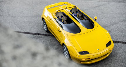 Put the pedal to the metal in this Lotus Elan M200 Speedster prototype