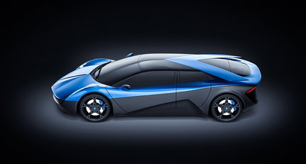 This hand-built electric supercar is a Tesla shocker