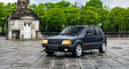 We would drive this low-mileage Peugeot 205 GTI all across France