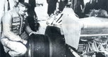 Niki Lauda with the experimental Ferrari 312 T6