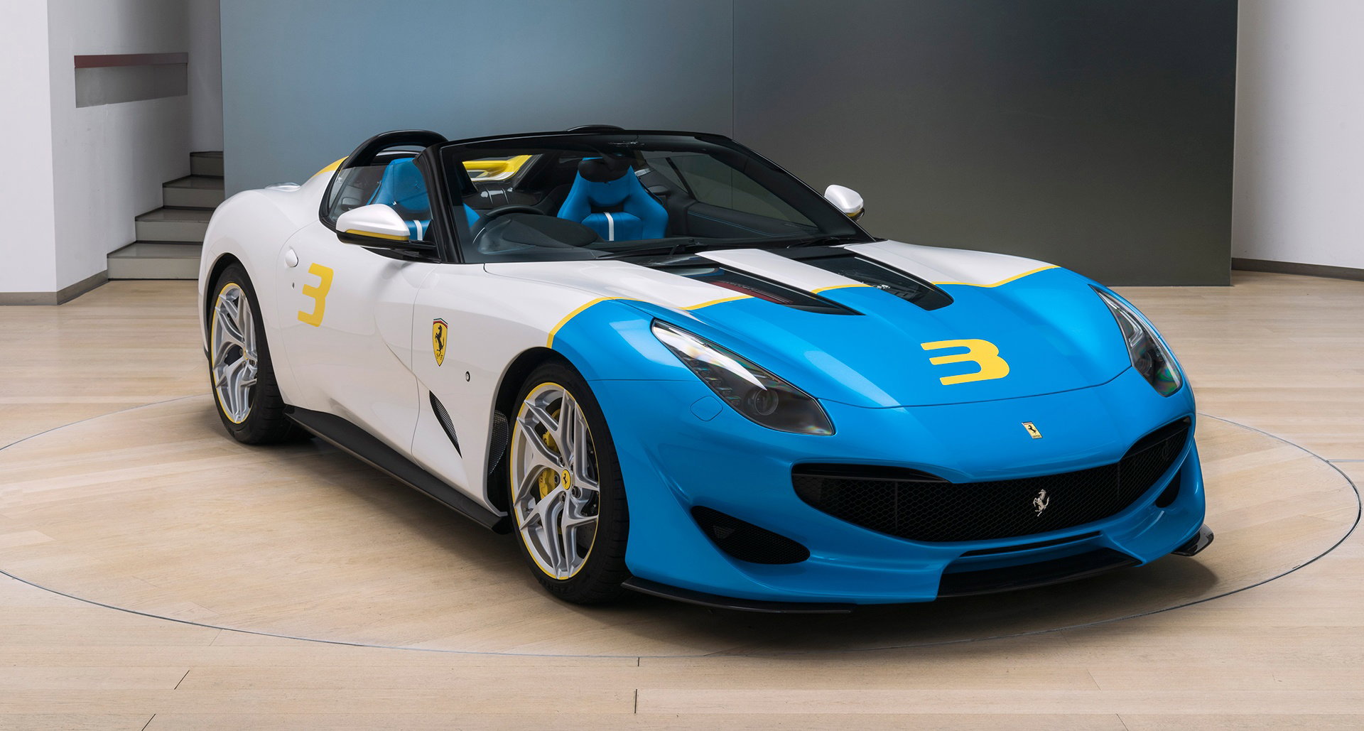 The unique SP3JC is the convertible F12tdf that Ferrari never